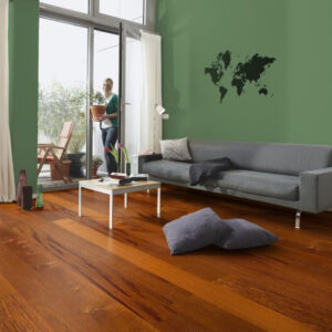 Паркет лакований Мербау 15х120х600-2100 мм